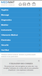 Mobile Screenshot of medimat-materiel-medical.fr